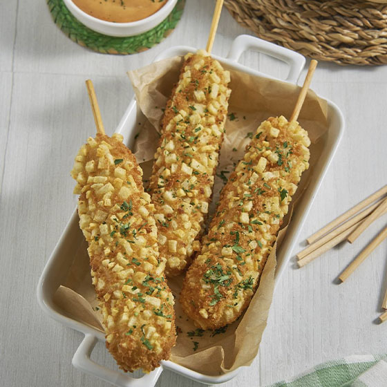 Banderillas Crunchy con Papa