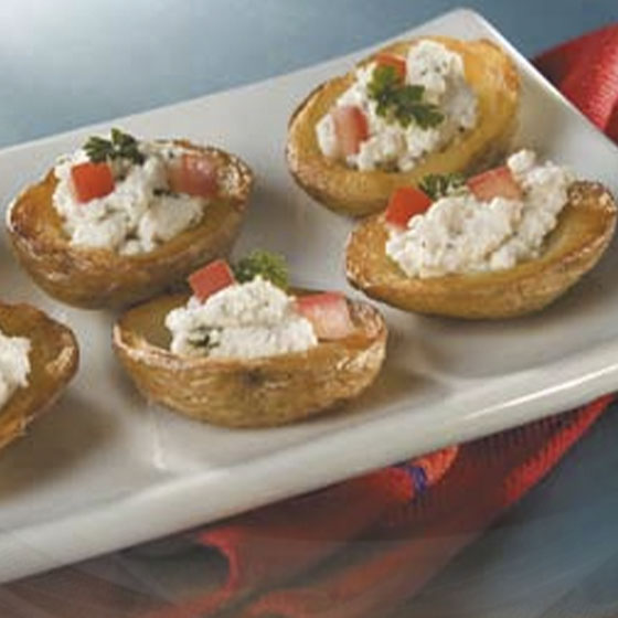 Cazuelitas de Papa con Requesón