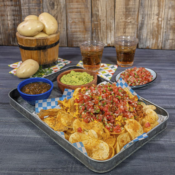 Chips de Papa con Chili Bean