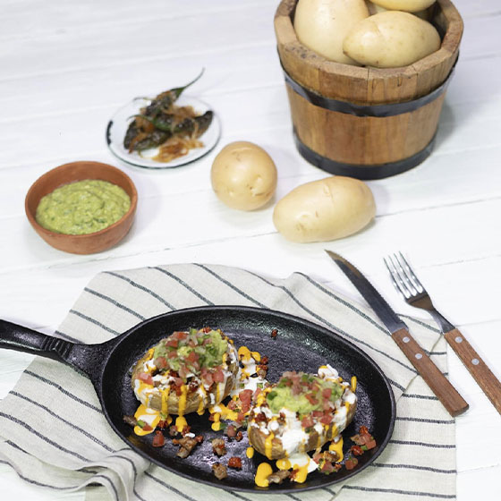 Papas Norteñas Rellenas